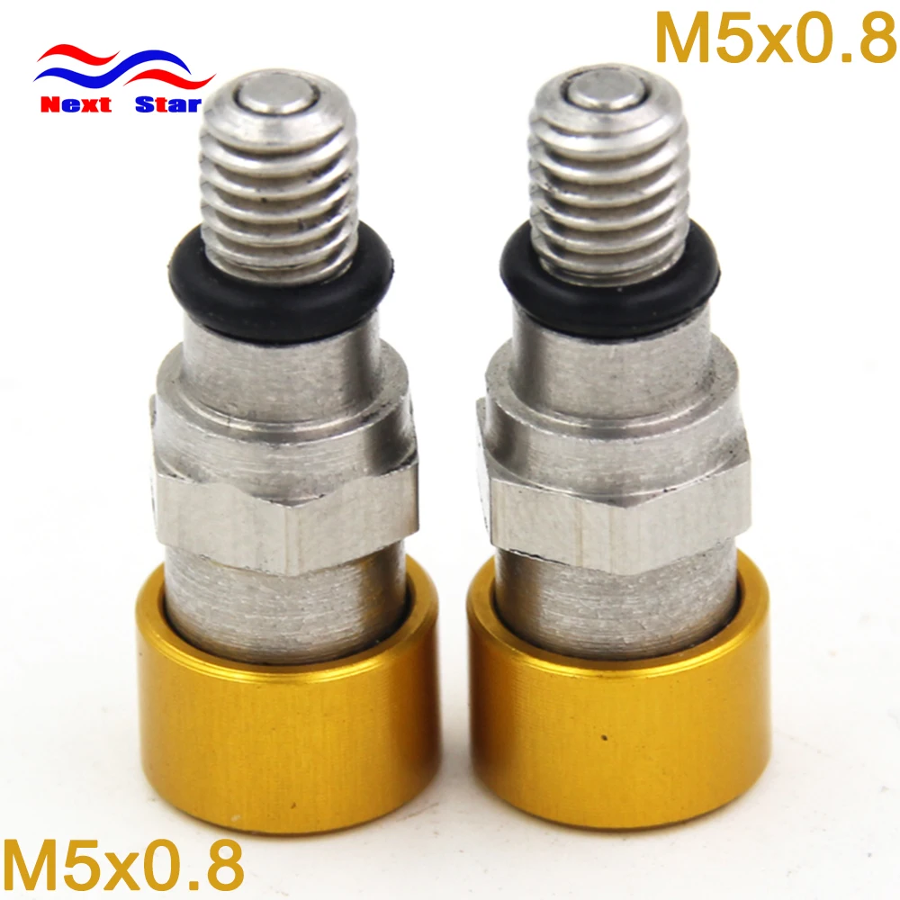 Демпфирующий клапан для мотоцикла M5x0.8 SUZUKI RM250 RMZ250 RMZ450 DRZ400 S SM RM125 RM85|Выхлопные