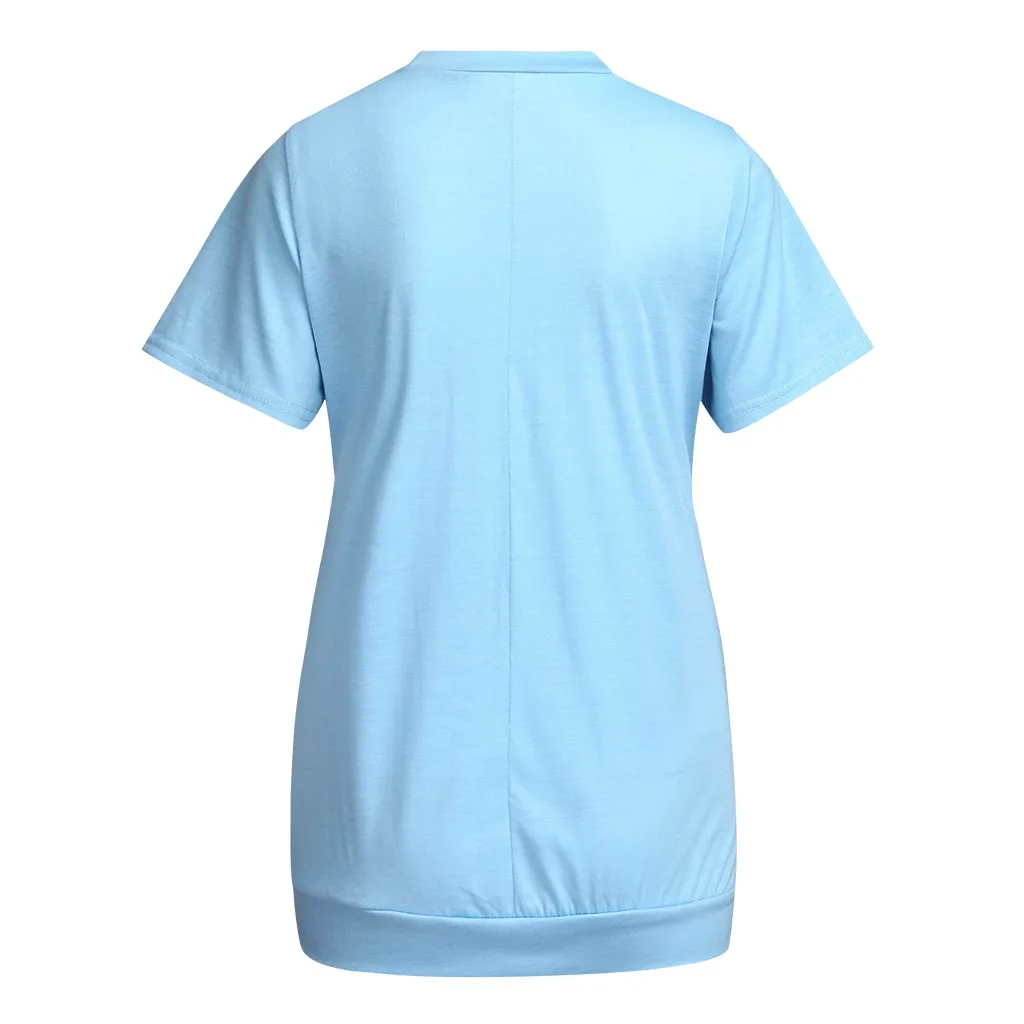 Женская блузка для беременных с коротким рукавом многослойные топы кормящих мам