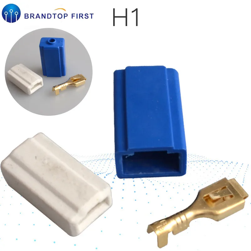 H4 h7 h1 h11 9005 9006 держатель лампы для автомобиля, грузовика, Женский керамический разъем для фар - Цвет: H1