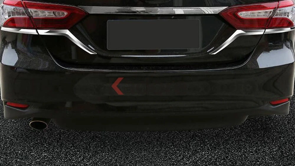 Для Toyota Camry XV70 LE XLE хромированный задний светильник, Накладка для бровей, задний светильник, лампы, полоска для века, аксессуары