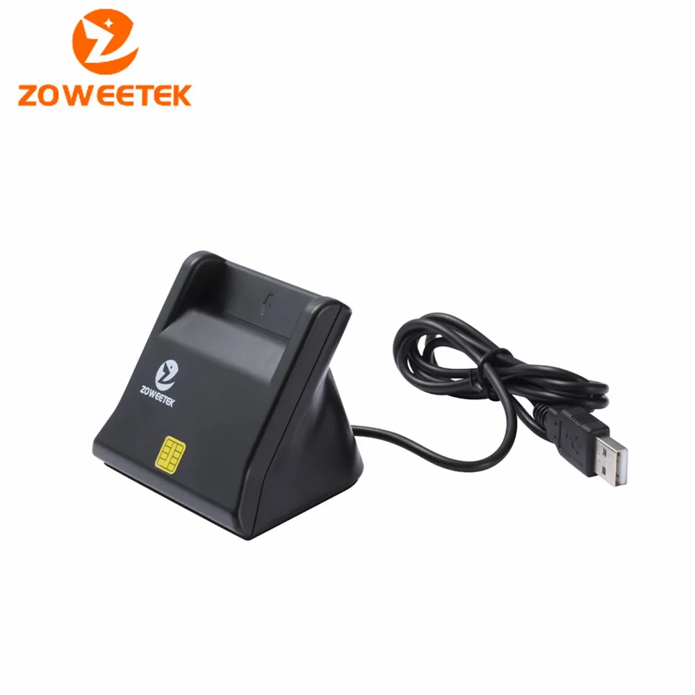 

100, Zoweetek 12026-3, считыватель смарт-карт, DOD, милитари, USB, считыватель смарт-карт, общий доступ с кабелем, адаптер для sim-карты