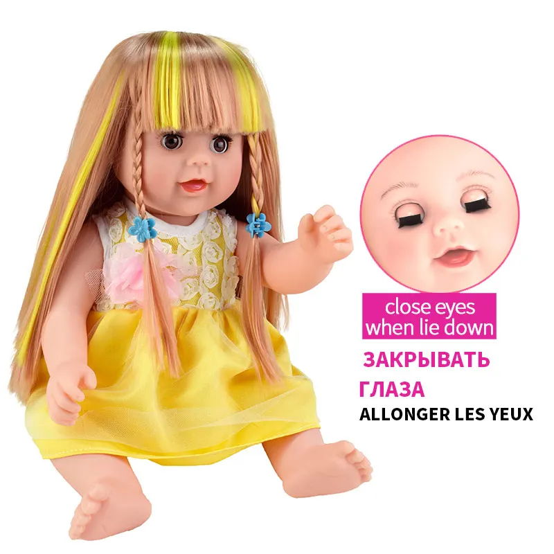 Гребень краска для волос настоящая кукла реборн blink 43 см шкаф силиконовая