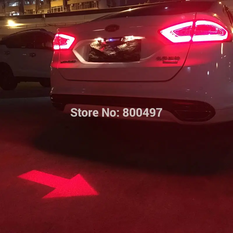 Автомобильный светодиодный фонарь логотип поворот направо светильник Задний