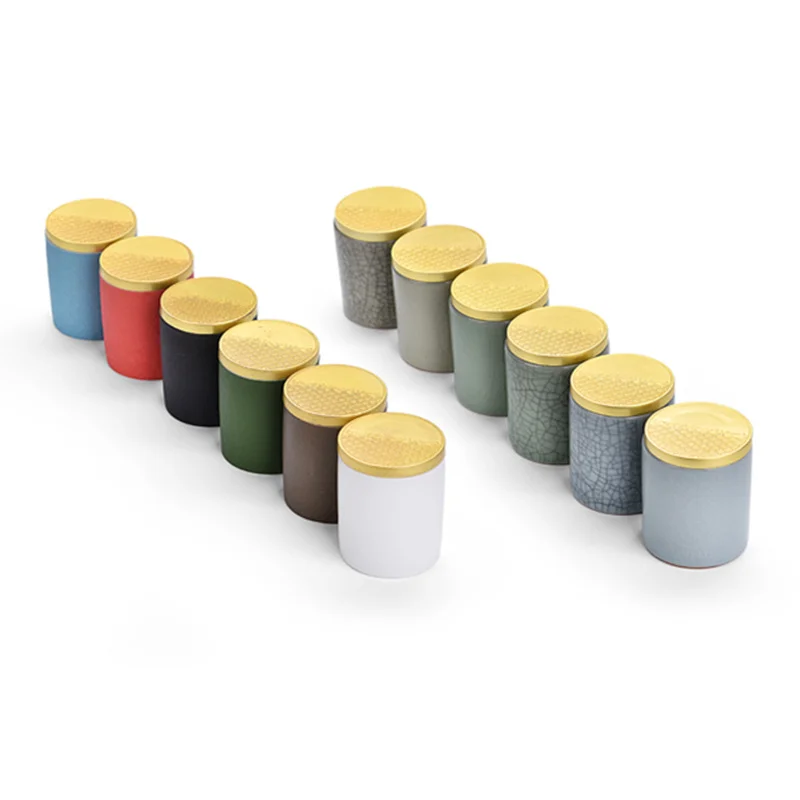 Керамическая коробка для хранения чая банка конфет мини бутылка кофе сахара