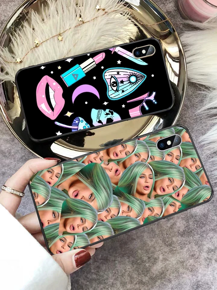 Kimoji Ким Кардашьян Канье силиконовый чехол для iPhone 5 5S 6 6S Plus 7 8 11 Pro X XS Max XR