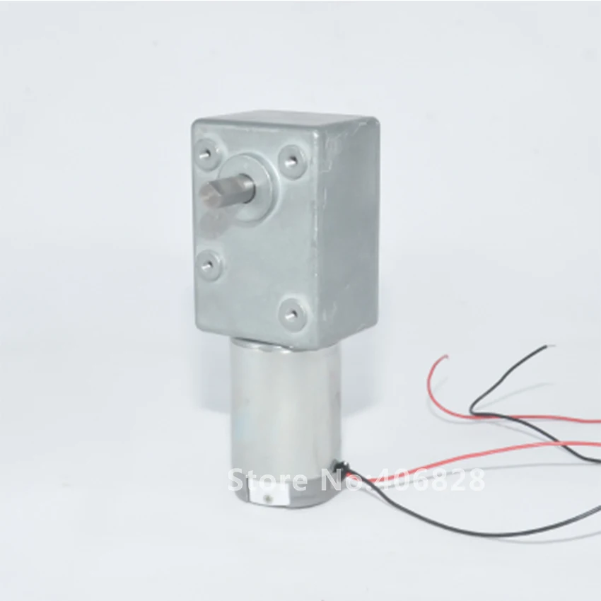 Фото Gear Motor 15W 12V Worm Low Speed 55rpm/min Gearmotor Metal GearBox DC High Torque 27kg.cm Hot Sale Обустройство дома Gear Motor 15W 12V Worm Low Speed 55rpm/min Gearmotor Metal GearBox DC High Torque 27kg.cm Hot Sale Обустройство дома