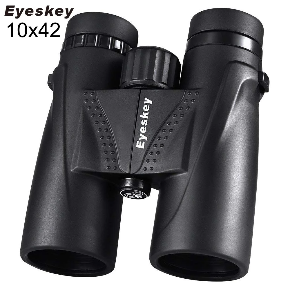 

10X42 Eyeskey Binoculars Waterproof Professional Camping Hunting Telescope Zoom Bak4 Prism Optics with Binoculars Strap