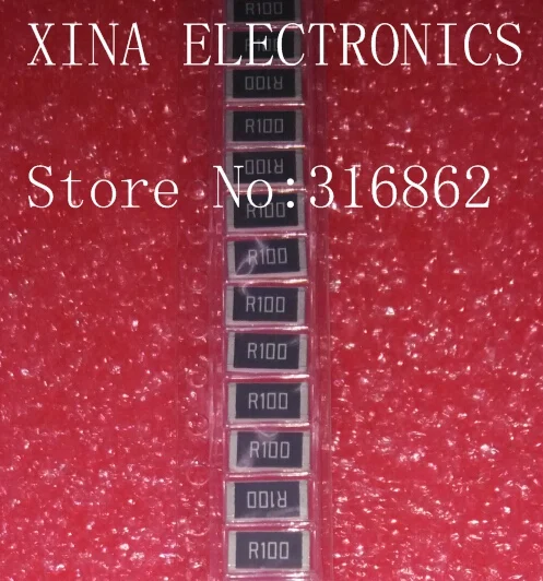 

2512-0.1R 2512-R100 100MR 0.1ohm Smd Resistor 5% 100pcs/LOT Free shipping