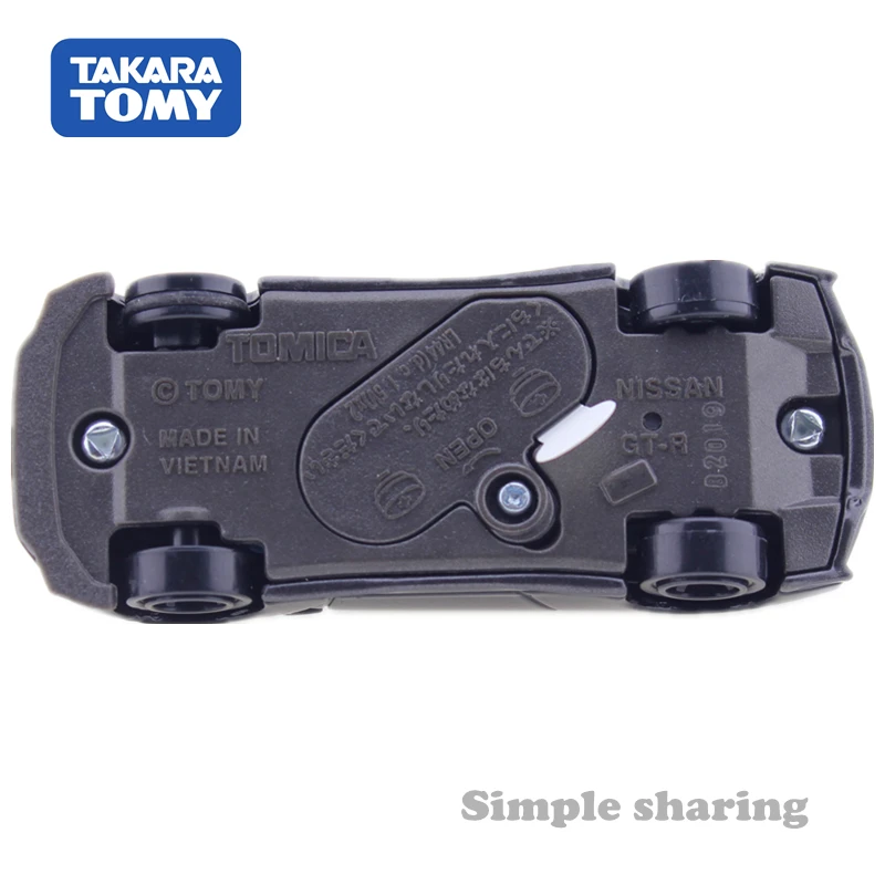 Takara Tomy Tomica 4D Nissan GTR игрушечная машинка литая под давлением Миниатюрная модель
