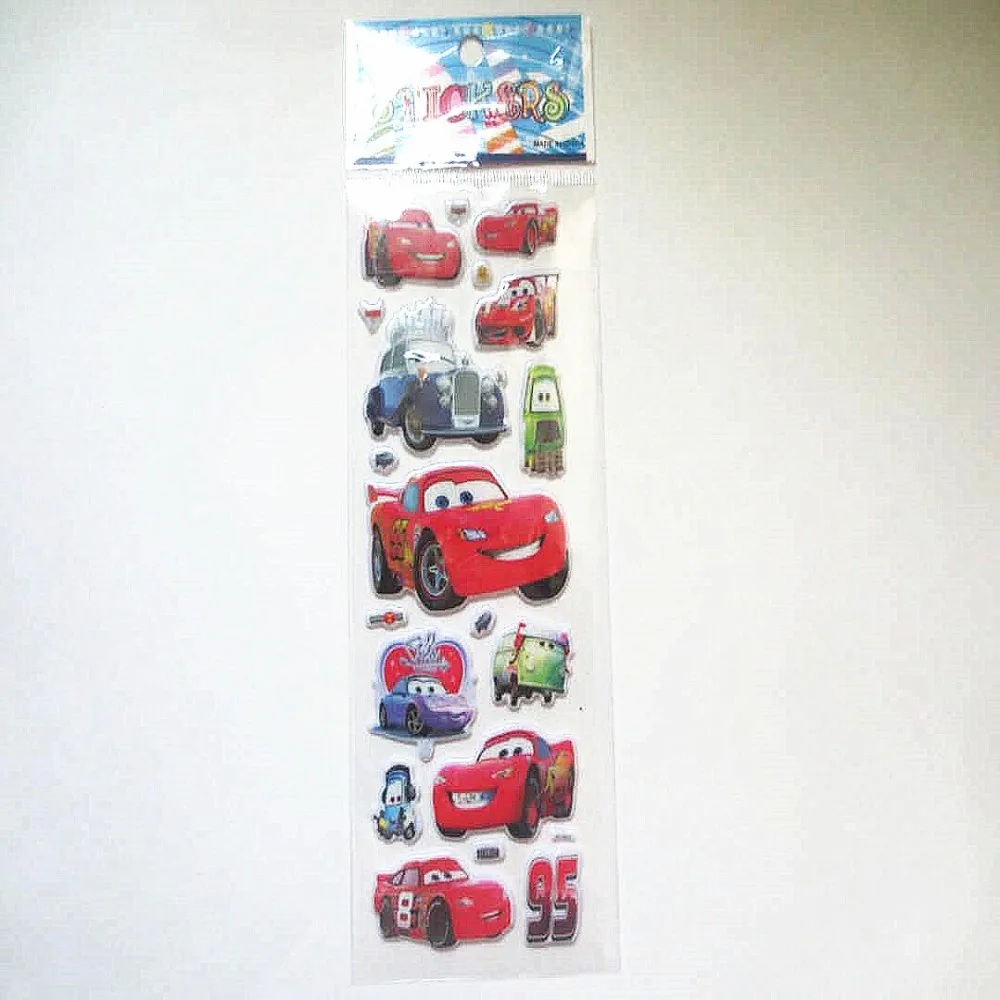 10 листов/партия идеи рождественских подарков мультфильм 3D пузырьковый стикер