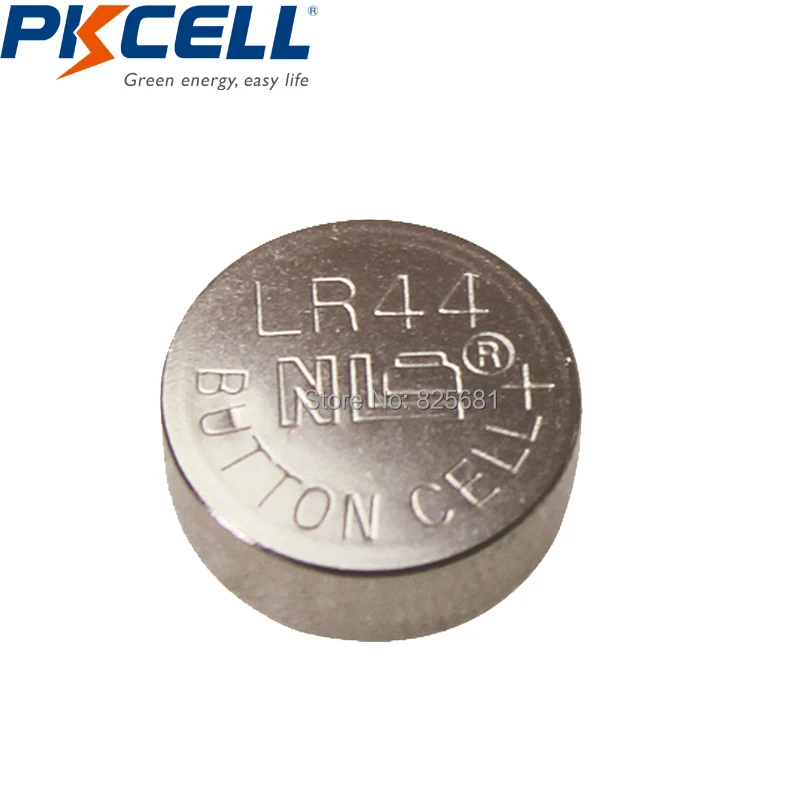 PKCELL 200 шт. AG13 LR44 Щелочная батарейка кнопка zero mercury равна G13 A76 76A 357 SR44W 145mAh