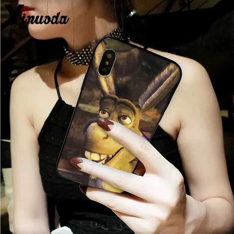 Yinuoda тупой и прекрасный Шрек DIY печать рисунок чехол для телефона крышка оболочка для Apple iPhone 8 7 6 6S Plus X XS MAX 5 5S SE XR