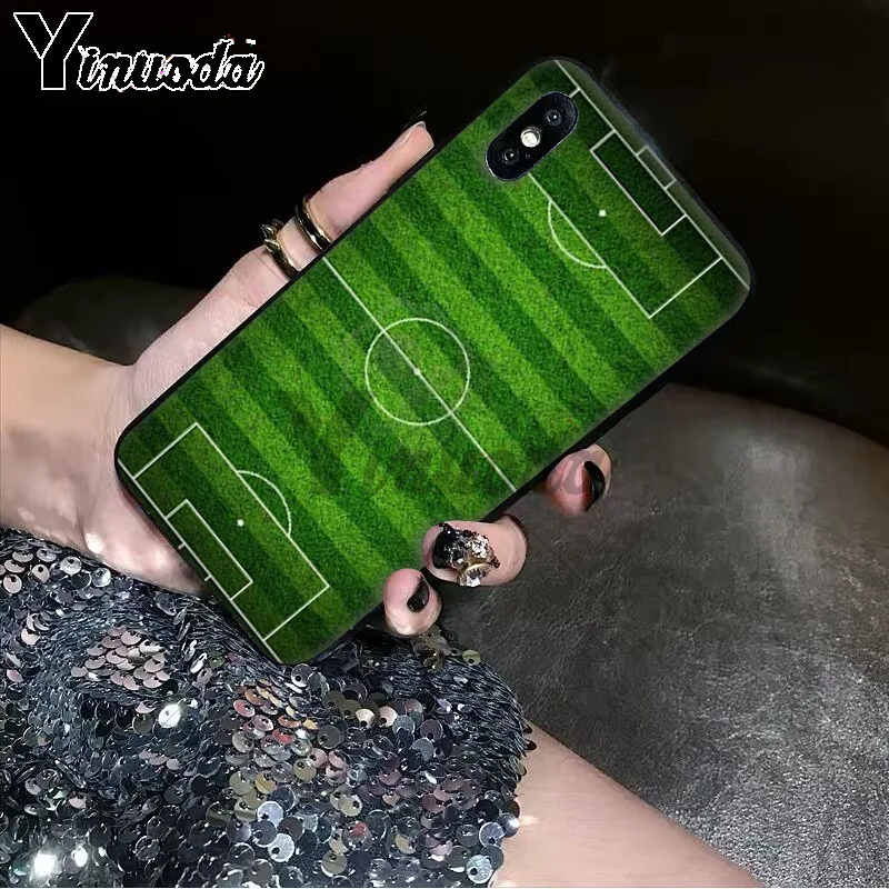11pro MAX Fire футбол мяч умный чехол черный мягкий для телефона iPhone X XS 6 6s 7 7plus 8 8Plus 5 5S SE