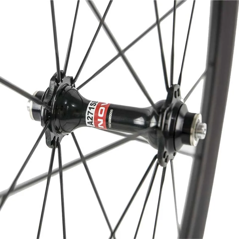 38 мм углеродная колесная пара полностью Углеродные велосипедные колеса 700C