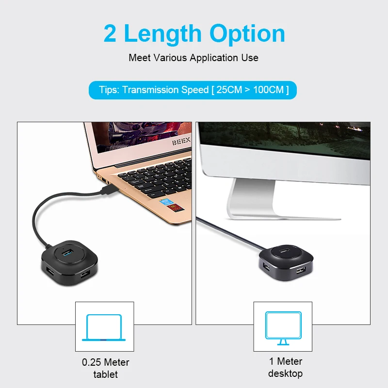 Мульти usb-хаб 3,0 концентратор USB разветвитель Mini USB 3,0 концентратор 4 порта расширитель Micro 3 hab высокоскоростной с портом питания для ПК Аксессуары