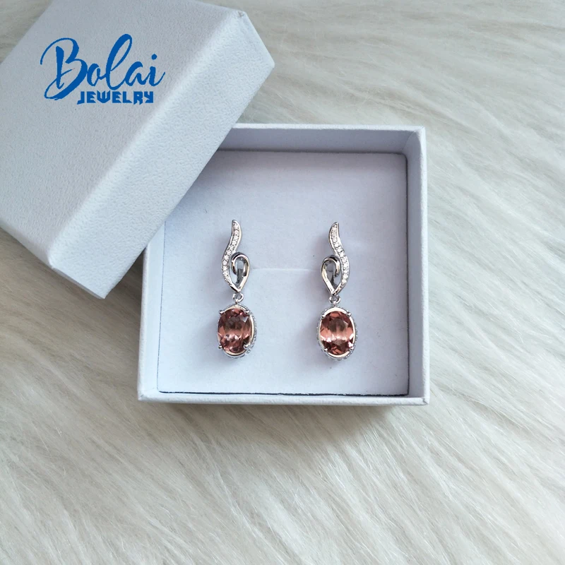 Bolai diaspore Висячие серьги, серебро 925 пробы, меняющие цвет, зултанит, драгоценный камень, хорошее ювелирное изделие, серьги-капли для женщин