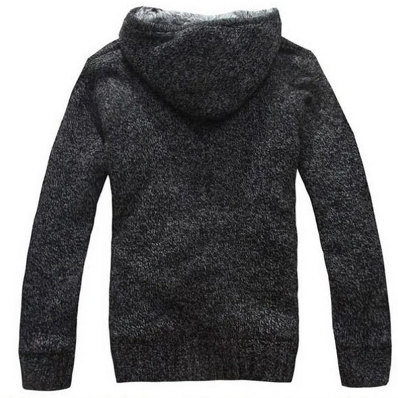 2018 Мужское пальто на молнии с мехом внутри толстые осенние и зимние теплые куртки