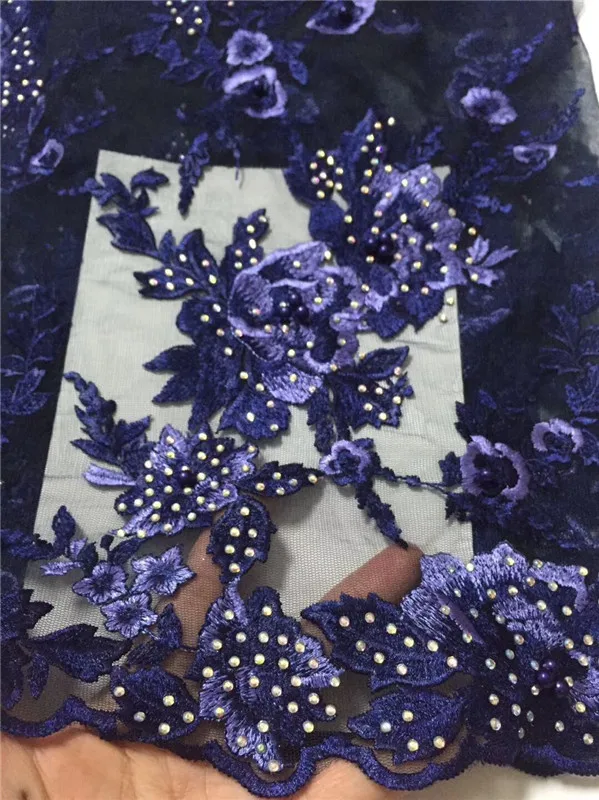 Винный Цвет африканская кружевная ткань 2019 высокое качество французские бусины