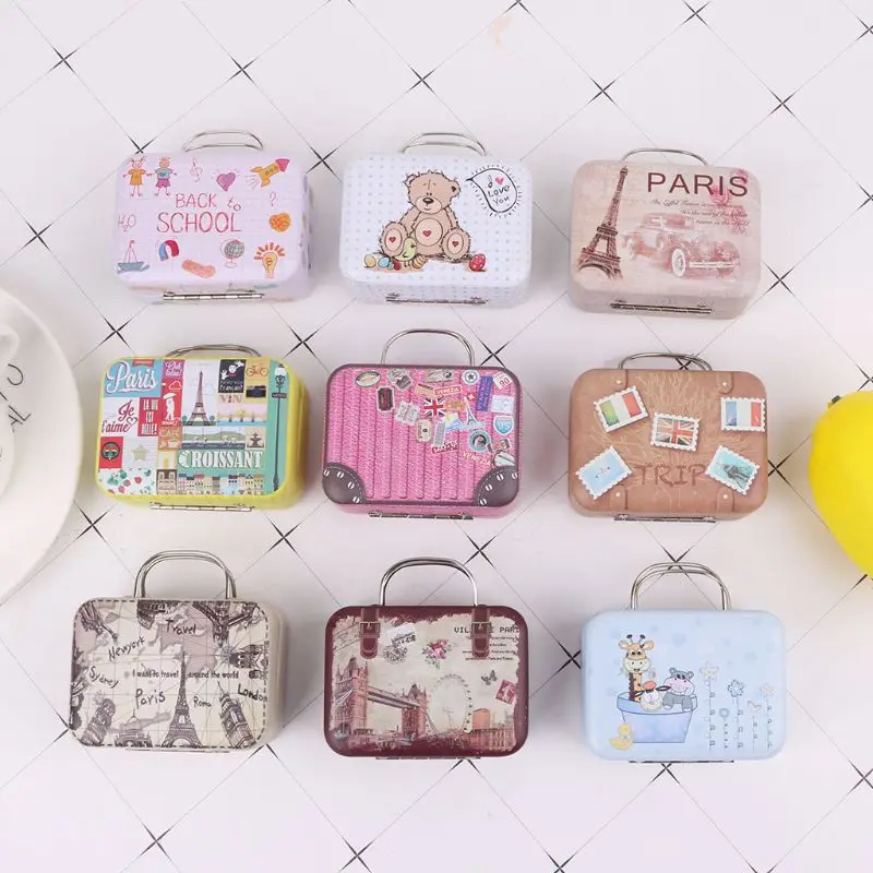 1/6 кукольный домик мебельная коробка кукла игрушка багажник аксессуары для Барби