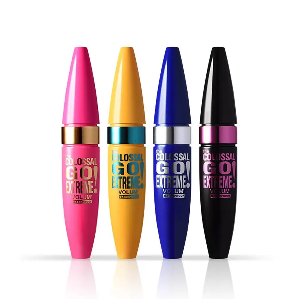 

10ml Fashion 4D Waterproof Mascara False Eyelashes Extension Long Lasting Long Curly Thick Lashes Makeup Women's Cosmetic 1Pcs