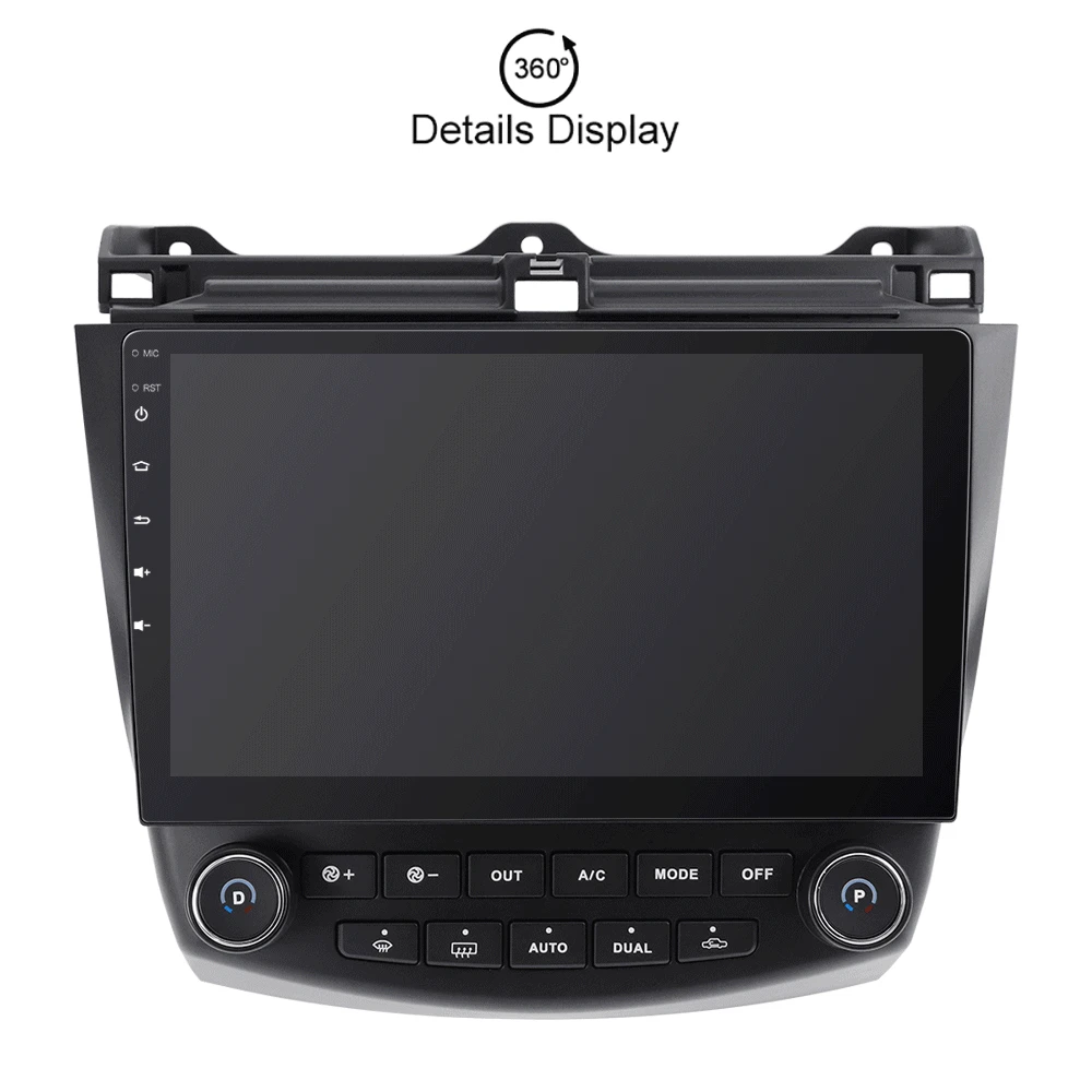 Android 9 4+ 64G DSP автомобильный без dvd-плеера gps навигация для Honda Accord 7 2003-2007 головное устройство мультимедийный плеер магнитофон