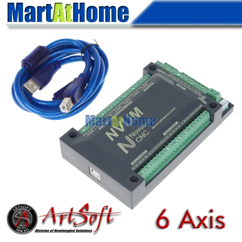 NVUM V2 Mach3 USB 200 кГц ЧПУ 3/4/5/6 оси движения Управление карты коммутационная плата Управление; NVUM3/NVUM4/NVUM5/NVUM6 V2