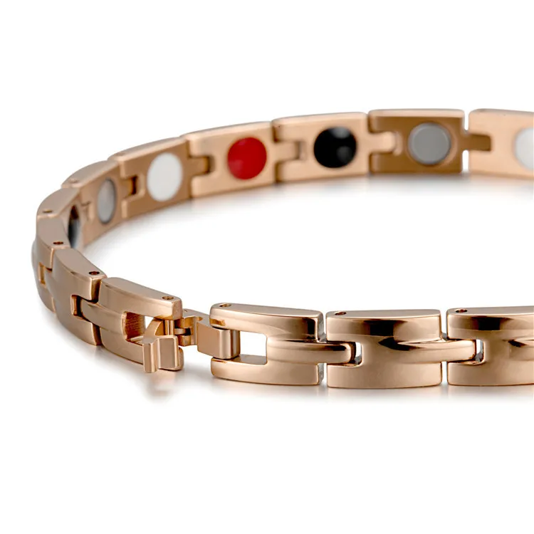 

Jewelry Stainless Steel Bracelet Burst Creative Hot Sell Zirconium Bracelet Female Magnet Hand Jewelry