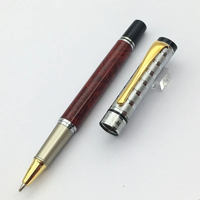 Single pen Роскошная ручка металлическая крышка с красным стержнем Ручка-роллер mb Ручка для школьной коробки ручка - Цвет: Single pen