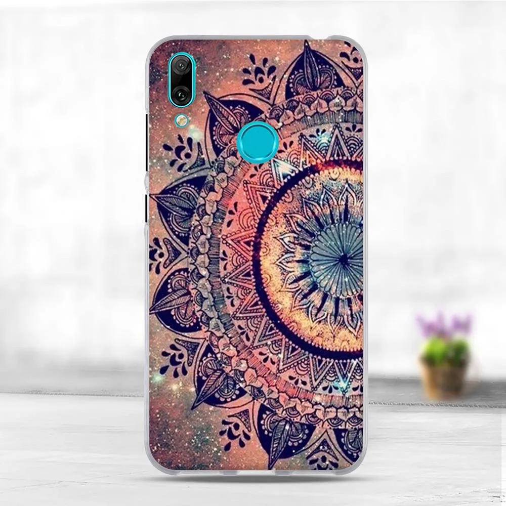 Чехол для Huawei Y7 2019 силиконовый чехол из ТПУ Prime задняя крышка Y 7 | Мобильные