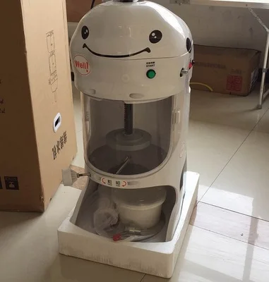 Коммерческая дробилка для льда смузи машина в форме панды непрерывного 220В|smoothie