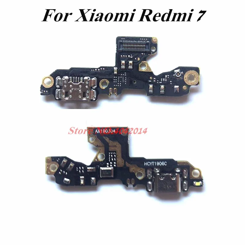 

10 pcs/Lot Original USB Charging port Dock Flex Cable For Xiaomi Redmi 7 USB Charger Plug Connection ribbon Replacement parts