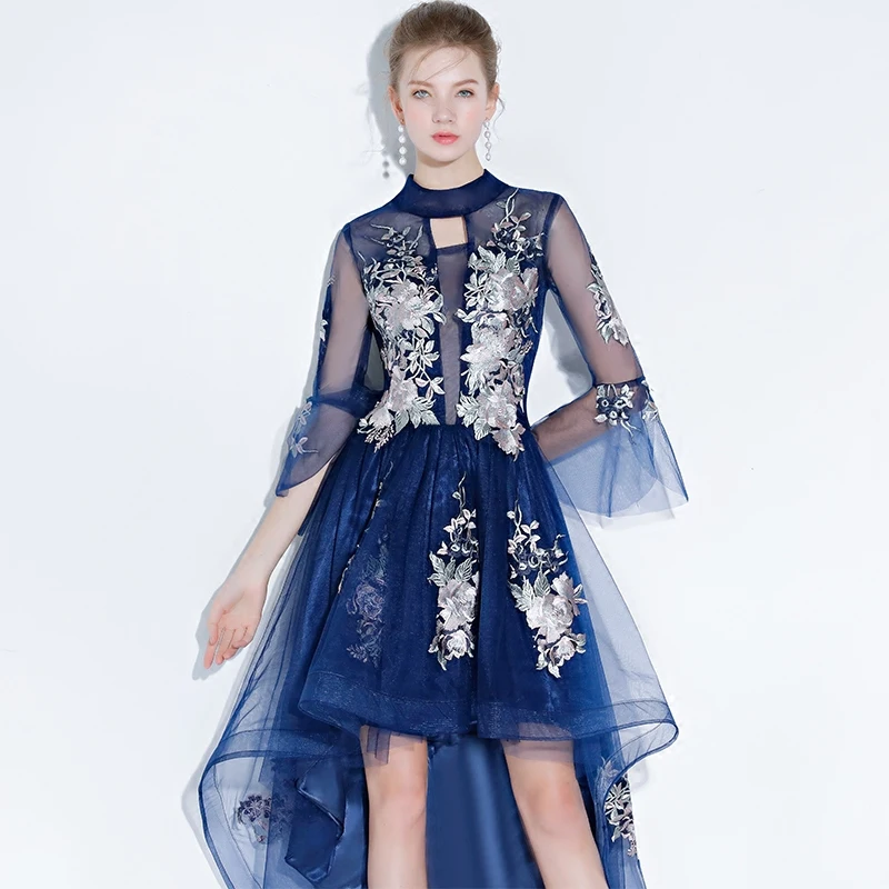 Классические винтажные вечерние платья Mrs Win с рукавом три четверти и винтажной