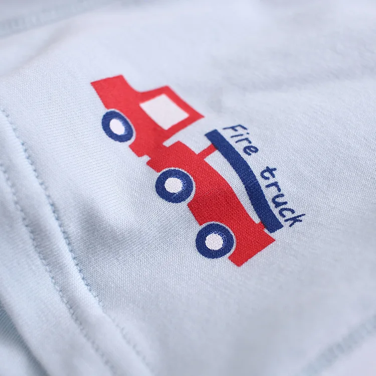 Класс детские трусы из чистого хлопка 4 бара прямые штаны в коробке Детские милые