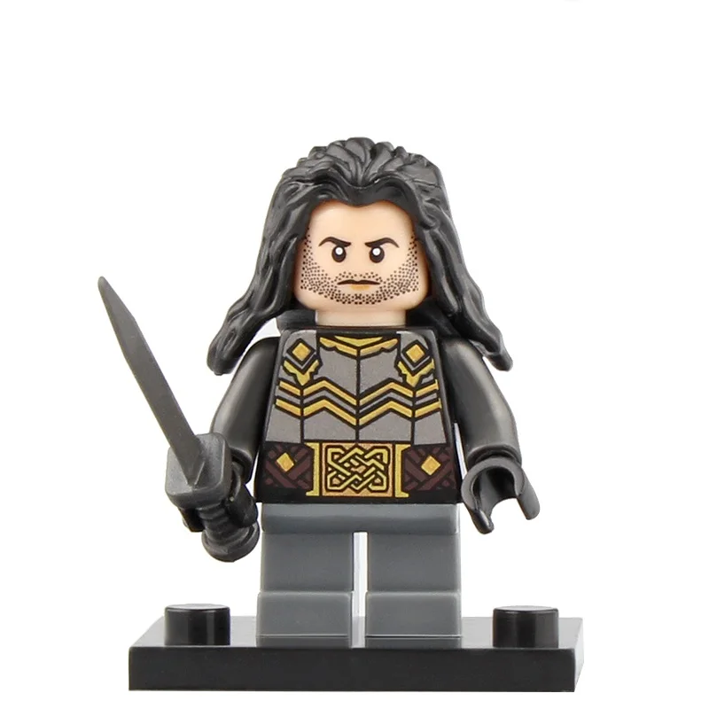 Legoed Властелин колец строительные блоки фигурки Фили железный фут даин гоблин