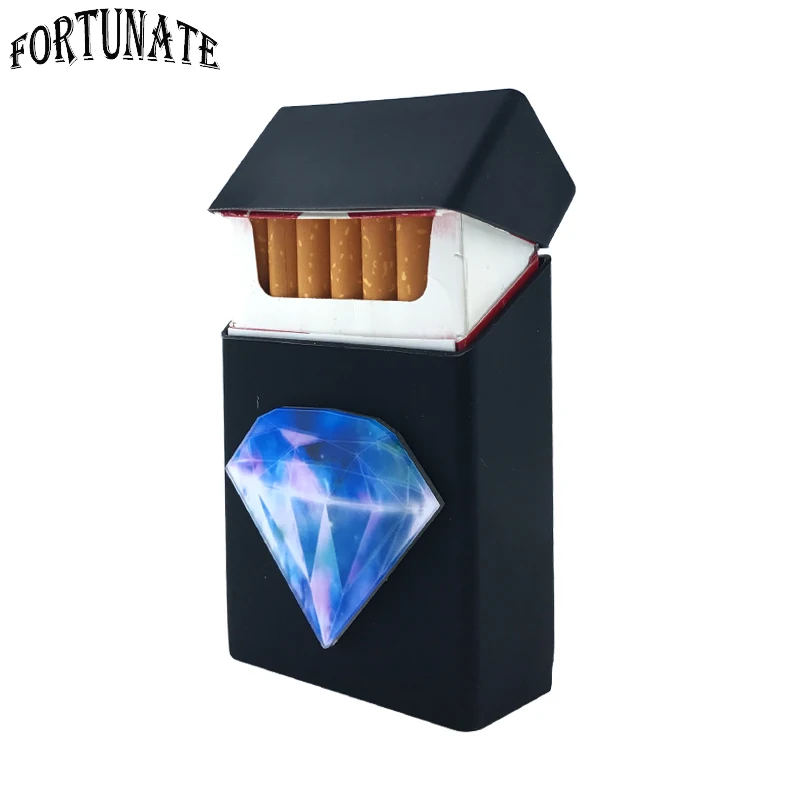 Значок с бриллиантом силиконовый чехол для сигарет аксессуары курения 20