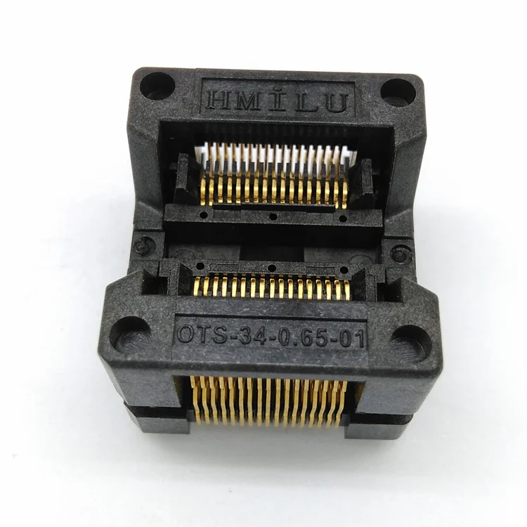SSOP34 TSSOP34 IC тест и запись в гнездо шаг 0 65 мм ширина корпуса 5 3-5 7 208mil-224mil флэш-адаптер