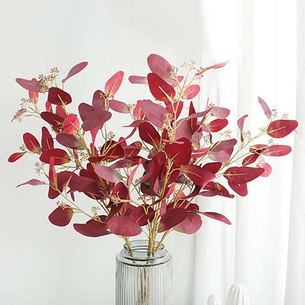 Искусственные растения искусственные цветы листья эвкалипта ветви для дома