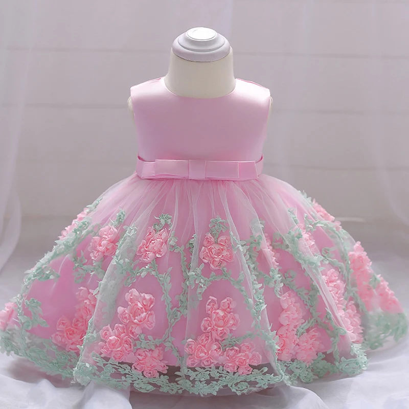 Платья-пачки принцессы для маленьких девочек 2018 летние детские костюмы с цветами