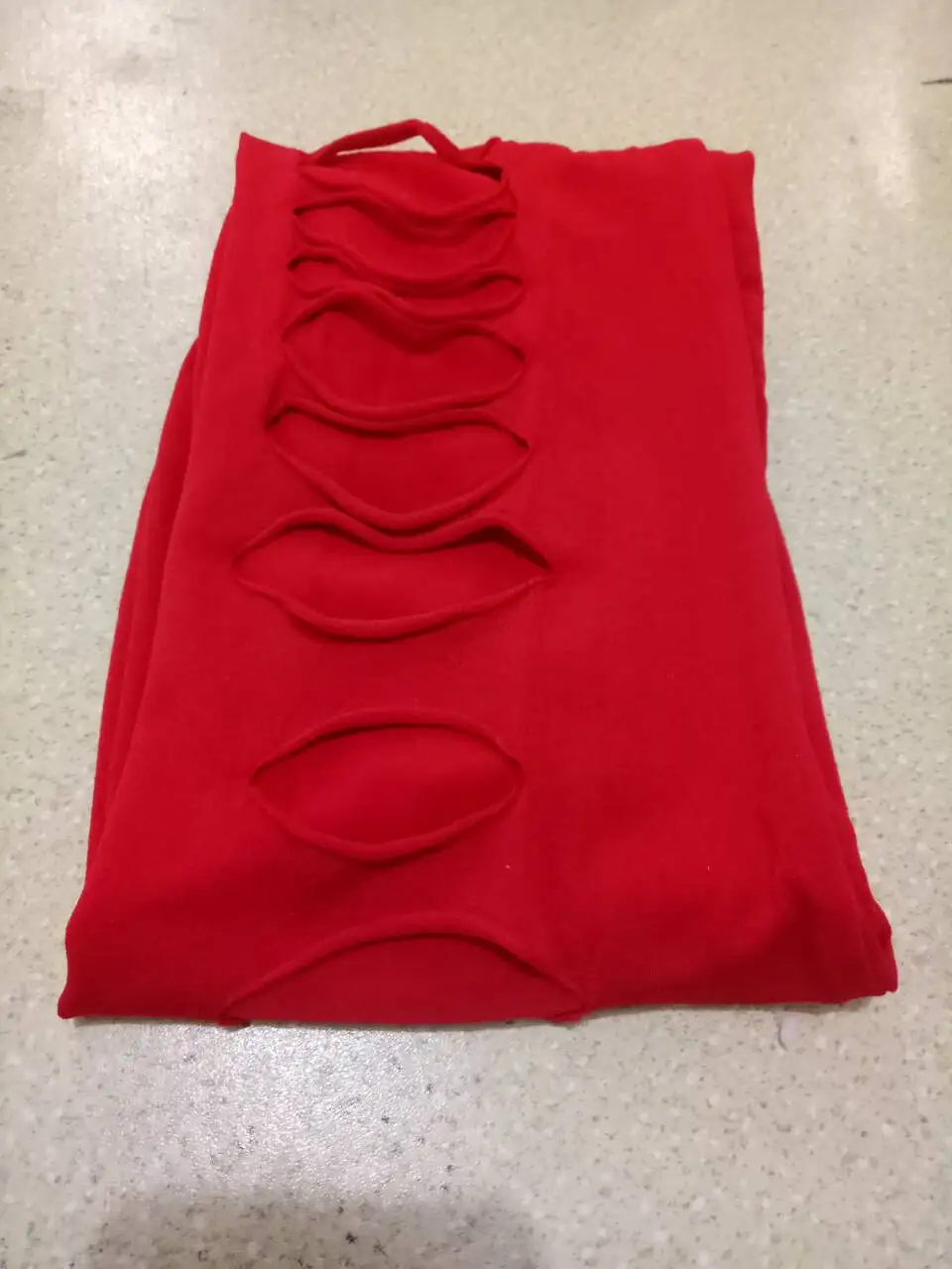 K032 Front Red CHSDCSI флуоресцентные леггинсы сексуальные леггинсы летние Женские легинсы с дырками яркие цвета стрейч талия Aptitud Горячие Дешевые эластичные брюки - Цвет: K032 Front Red