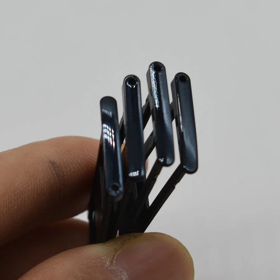 10 шт. оригинальных новых лотков для SIM-карты для Motorola Moto G6 Plus держатель считывателя SIM-карты слота одиночной/двойной версии.