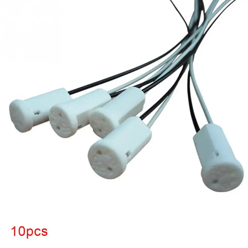 10pcs High Quality 50CM Crystal Lamp Holder G4 Lamp Socket LED Bulb Plug 12V 10-20W Lighting Accessories