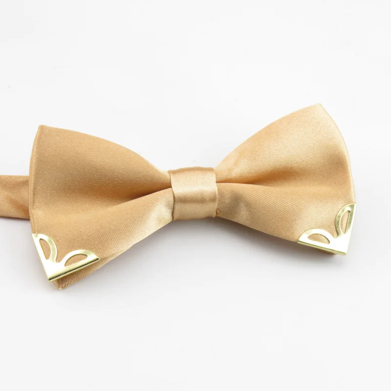 Mantieqingway модный металлический бантик для головы Галстуки Для Свадьба Вечерние