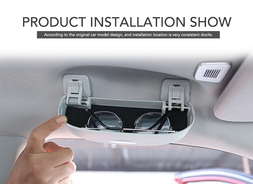 Автомобильный солнцезащитный козырек держатель для очков футляр Toyota Corolla RAV4 RAV 4