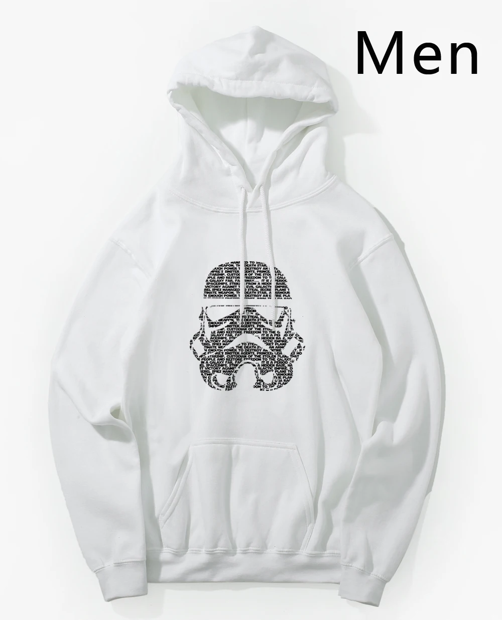 White 1 Star Wars Толстовка для мужчин Горячая зима осень толстовки с капюшоном толстовки для мужчин Starwars костюмы для любителей кино - Цвет: White 1
