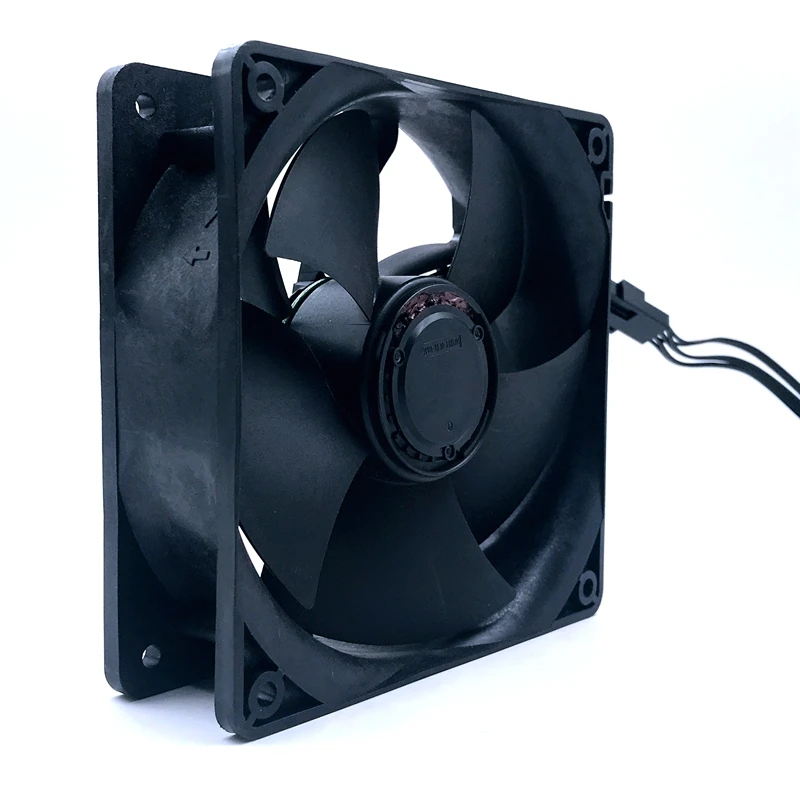 12 В 1.85A nidec V12E12BS1B5-07 12038 120*120*38 мм четыре провода контроль температуры вентилятор для BTC BCH SBTC UBTC шахтерский вентилятор S7 S9+ вентилятор