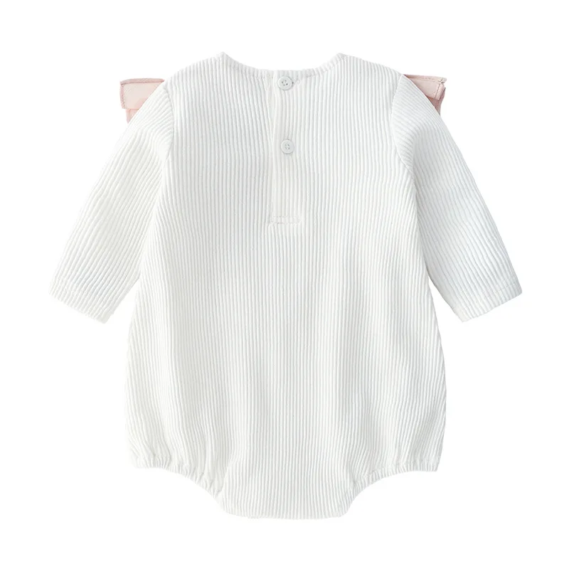 Новинка 2019 детская одежда для девочек однотонный хлопковый комбинезон с