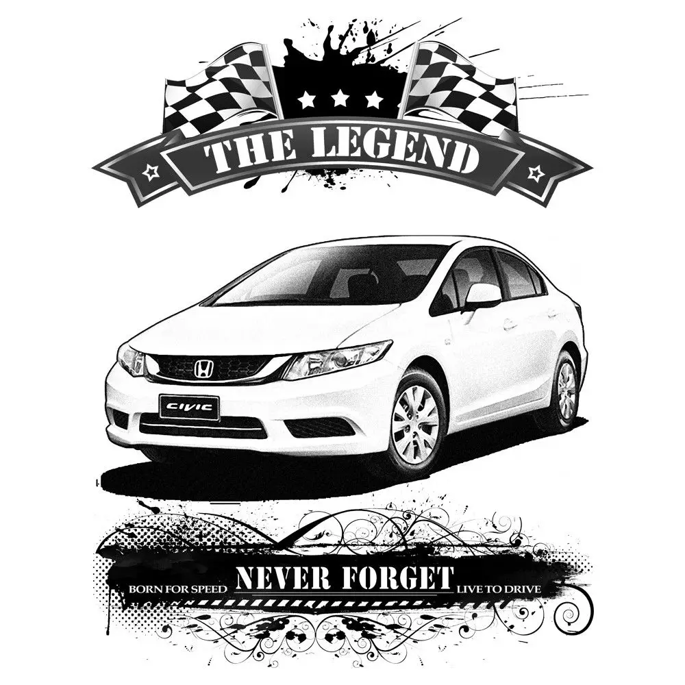 Классический японских автомобилей поклонников Civic классический Винтаж