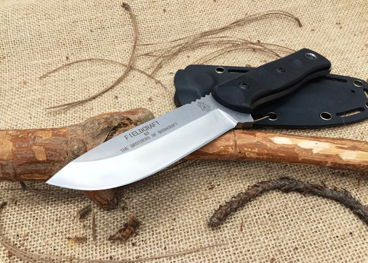 Новинка! Fieldcraft TOPS тактический фиксированный нож Brothers of Bushcraft 9Cr18Mov лезвие G10 ручка