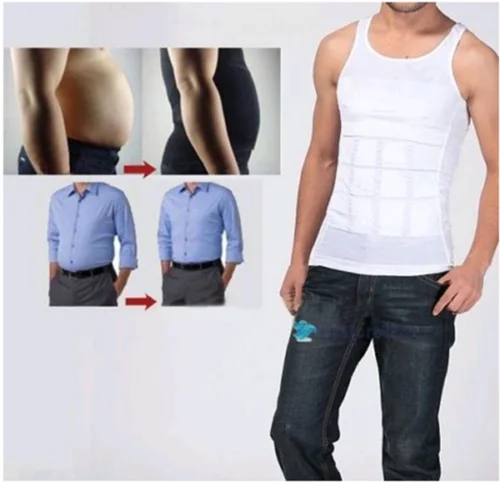 Мужская рубашка для похудения US корсет полной талии|Корректирующее белье| |