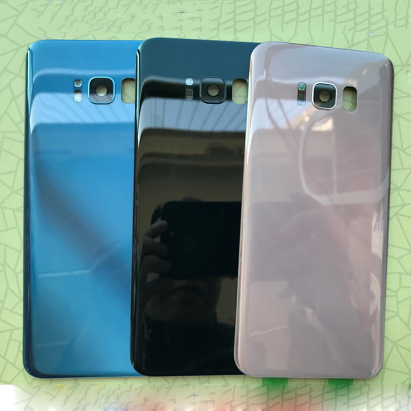 10 шт. для SAMSUNG Galaxy S8 G950 G950f + Plus G955 задняя крышка аккумулятора двери чехол Замена